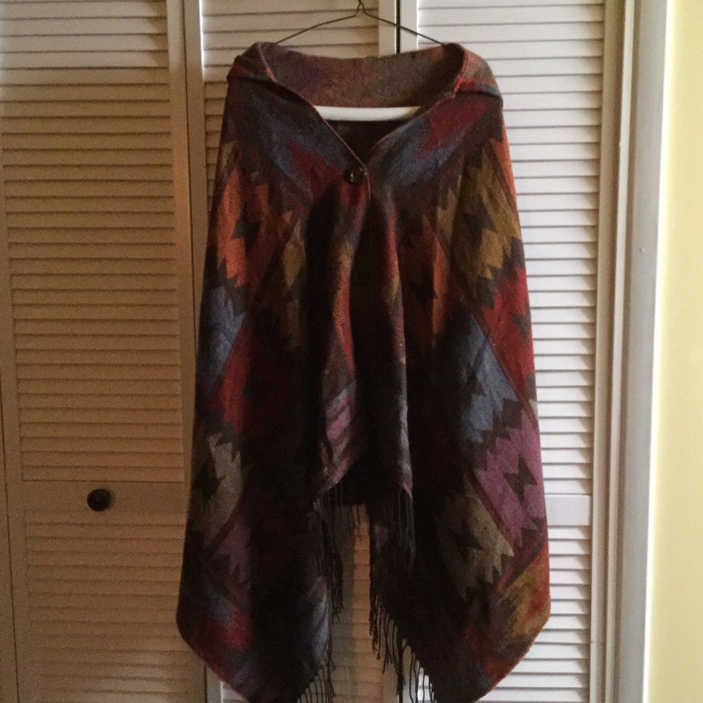 Soho Chick Poncho One Size